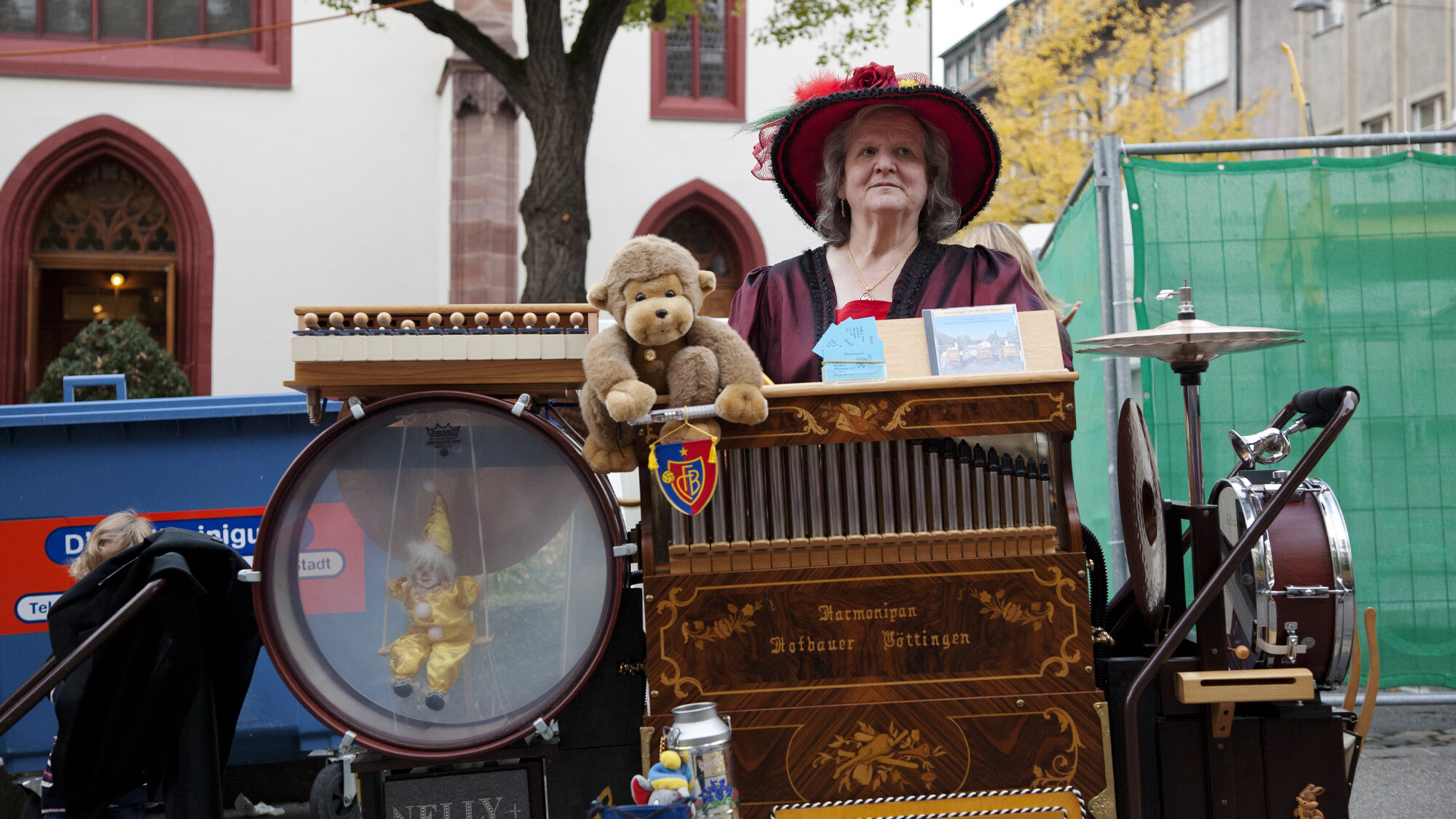 Strassenmusikerin.