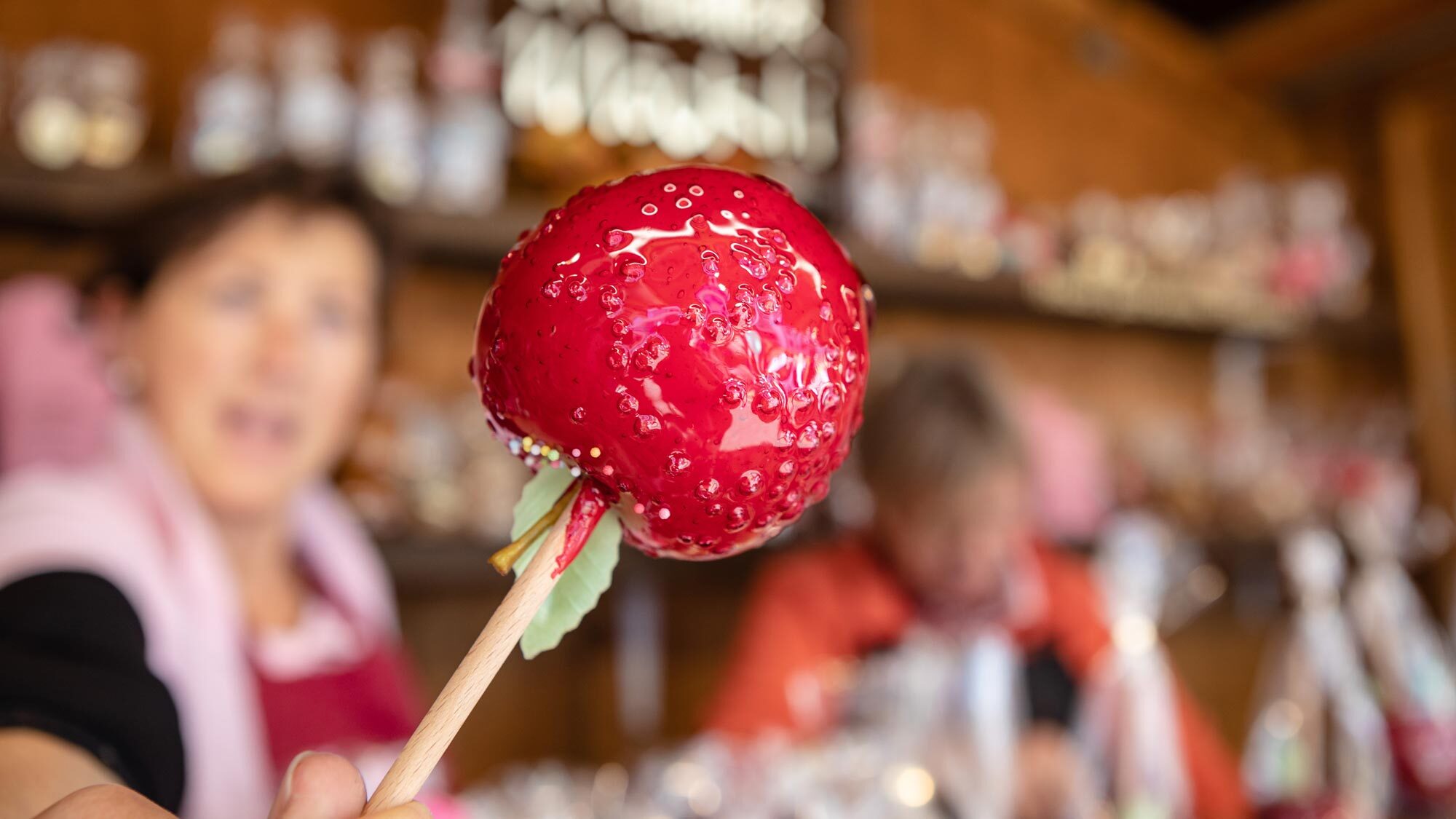 Kandierter Apfel
